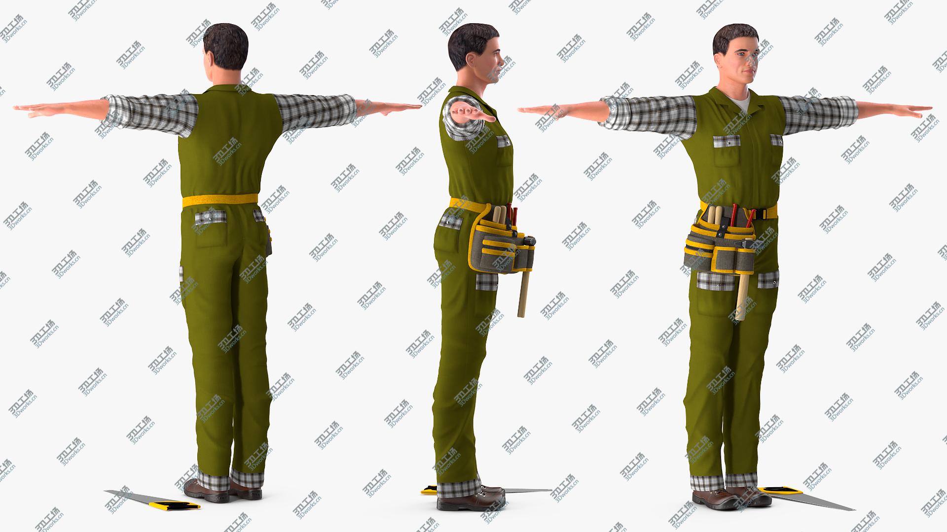 images/goods_img/202104093/Carpenter T-Pose 3D model/3.jpg